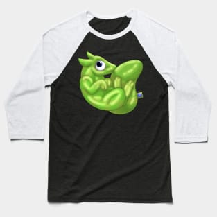 Squazzil: Green Baseball T-Shirt